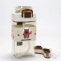 BUĞZ Kapibara (capybara) Desenli Pipetli Çocuk Matarası Alk4651