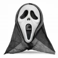 BUĞZ Kapşonlu Çığlık Maskesi Scream Maskesi - Hayalet Maskesi 33x21 cm