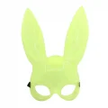 BUĞZ Karanlıkta Parlayan Fosforlu Tavşan Maskesi – Glow Bunny Masquerade Maske (32x22 Cm)