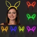 BUĞZ Karanlıkta Yanan Fosforlu Glow Taç 6 Renk 6 Adet