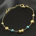 BUĞZ Karışık Turkuaz Boncuk Bileklik