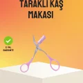 BUĞZ Kaş Düzeltme Makası Taraklı – Profesyonel ve Pratik Kaş Bakımı