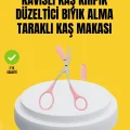  Kaş, Kirpik ve Tırnak Çevresi Temizliği İçin Çok Fonksiyonlu Makas