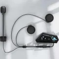 BUĞZ Kask Kulaklığı Motosiklet Intercom Interkom Dinleme Konuşma Özellikli Su Geçirmez