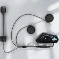 Kask Kulaklığı Motosiklet Intercom Interkom Dinleme Konuşma Özellikli Su Geçirmez