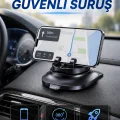 BUĞZ Katlanabilir Araç İçi Telefon Tutucu Gizli Numaratörlü Telefon Standı