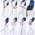 BUĞZ Katlanabilir Baston Sandalye - Oturaklı - 88 cm