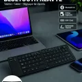 BUĞZ Katlanabilir Bluetooth Klavye 3 Cihaz Bağlantılı Kablosuz Taşınabilir Klavye
