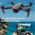 BUĞZ Katlanabilir HD Kameralı Drone, 500-1000 Metre Uçuş Mesafeli ve Ekstra Bataryalı