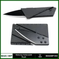BUĞZ Katlanabilir Kart Şeklinde  Bıçak