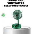 BUĞZ Katlanabilir Mini Fan – 3 Kademeli Soğutma, Şarjlı
