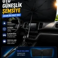 BUĞZ Katlanabilir Oto Güneşlik Şemsiye 75x140 cm UV Korumalı Ön Cam Gölgelik Aksesuarı