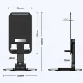 BUĞZ Katlanabilir Telefon Tutucu Stand Yuvarlak Tabanlı Bx40