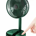 BUĞZ Katlanabilir Usb Şarjlı Masaüstü Soğutucu Mini Fan Telefon Tutucu
