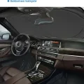 BUĞZ Katlanır Araba Ön Cam Güneşliği Metalize Isı Yalıtımlı Yazlık 150x70cm Otomobil Aksesuarı