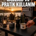 BUĞZ Katlanır Plastik Kamp Masası Hafif Taşınabilir Piknik Masası