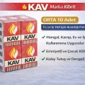 BUĞZ KAV Marka Kibrit Emniyetli Çocuk Kilitli 10 Adet