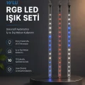 BUĞZ Kayan Yıldız Efektli RGB LED Işık Seti İç ve Dış Mekan Kullanımı