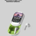 BUĞZ Kayar Kapak Tasarımlı Dokunmatik Ekranlı Kablosuz Bluetooth Kulaklık - BUĞZ