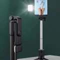  Kendiliğinden Led Işıklı Kumandalı Uzayabilen Selfie Çubuğu,masa Üstü Tripod