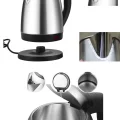 BUĞZ Kettle C F Tipi 220-240V Paslanmaz Çelik Elektrik Kablolu Otomatik Kapanma