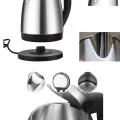 BUĞZ Kettle C F Tipi 220-240V Paslanmaz Çelik Elektrik Kablolu Otomatik Kapanma - BUĞZ