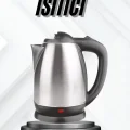  Kettle Su Isıtıcı C F Priz Uyumlu 220 - 240 V Paslanmaz Çelik Kablolu