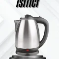 BUĞZ Kettle Su Isıtıcı C F Priz Uyumlu 220 - 240 V Paslanmaz Çelik Kablolu