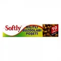BUĞZ Kilitli Buzdolabı Poşeti - 10lu Paket - Orta Boy