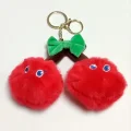  Kiraz Peluş Ayıcık Anahtarlık 1 Adet