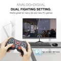 BUĞZ Kırmızı Bluetooth bağlantılı gamepad, PC uyumlu, telefona takılabilir oyun kolu - Elektronik