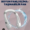  Kişisel Klima Fanı | 360° Dairesel Hava Akışı, Bladeless Tasarım, 5 Rüzgar Hızı, Taşınabilir ve Sessiz