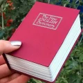 BUĞZ Kitap şeklinde gizli kasa kumbara beyaz renk 11,5 x 8 x 4,5 cm boyutlarında - Hobi & Eğlence