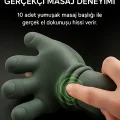 BUĞZ Kızılötesi Isıtmalı Avuç İçi Boyun Omuz Sırt Masaj Aleti Şarjlı 3D Yoğurma Etkili