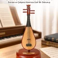 BUĞZ Klasik Ud Figürlü Melodili Müzik Kutusu Şık Hediyelik