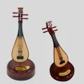 BUĞZ Klasik Ud Figürlü Melodili Müzik Kutusu Şık Hediyelik