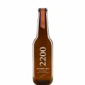 BUĞZ Kombucha 2200 Şeftali Gül Fermente Yeşil Çay (330 ml)