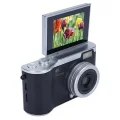 BUĞZ Kompakt 4K Dijital Kamera 48 MP Sensör 8X Zoom Flip Ekran Vlog ve Selfie Uyumlu