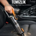 BUĞZ Kompakt Kablosuz Süpürge Güçlü Çekiş ve Düşük Ses Seviyesi