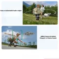 BUĞZ Kompakt Kumandalı Drone, 50 Metre Uçuş Mesafesi ve 480P Kamera Özelliği ile Gri Renk Seçeneği