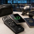 BUĞZ Kompakt Tasarım, Güçlü Performans – 10000mAh Kablosuz Powerbank