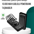 BUĞZ Kompakt Tasarım, Güçlü Performans – 10000mAh Kablosuz Powerbank