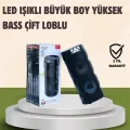  Kompakt Tasarım, Yüksek Ses Performansı – Çoklu Giriş Seçenekli Kablosuz Hoparlör (Bluetooth, USB, SD Kart, AUX)