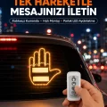 BUĞZ Kompakt Tasarımlı LED Jest Işığı – Selam ve Teşekkür Modları
