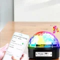  Kompakt Tasarımlı, Telefon Kontrollü Disko Topu Işıkları