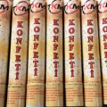 BUĞZ Konfeti Karnaval Metalik Renkli 30cm Bx40