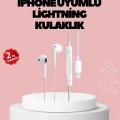 BUĞZ Konforlu Ergonomik Kare Tasarımlı Müzik ve Çağrı Kulaklığı