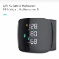 BUĞZ Konuşan Sesli Şarjlı Tansiyon Aleti Profil Kayıtlı Lcd Dokunmatik Ekran