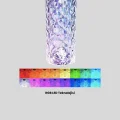 BUĞZ Kristal Tasarımlı RGB LED Gece Lambası – Kumandalı, Renk Değiştiren Dekoratif Işık