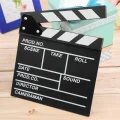 BUĞZ Küçük Boy Dekoratif Sinema Klaketi - Ahşap Tasarım - 20x20 cm